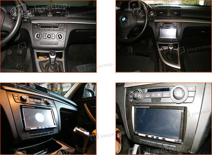 installation autoradio BMW E87 2009